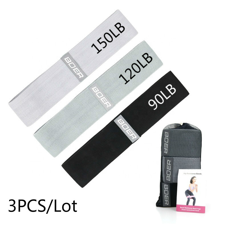 Yoga Fitness Resistance Band - 3 pezzi donna uomo fasce di