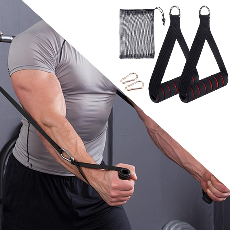 Yoga Fitness Resistance Band - Impugnatura per Macchina a Cavi Resistente