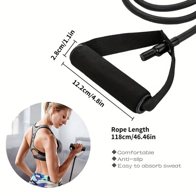 1 fascia di resistenza a 4 liv - Yoga Fitness Resistance Band recensione e prezzo
