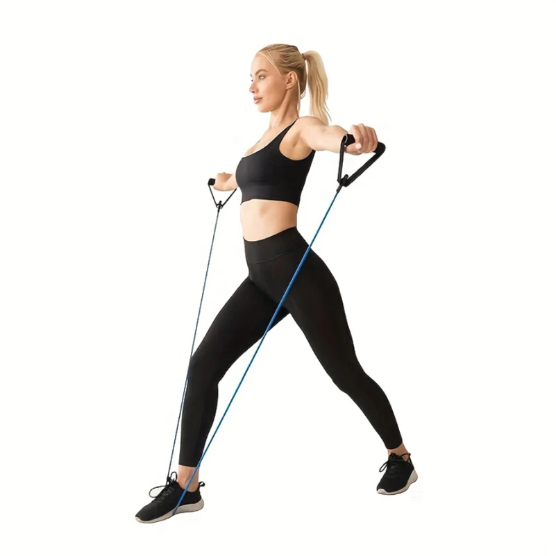 1 fascia di resistenza a 4 liv - Yoga Fitness Resistance Band recensione e prezzo