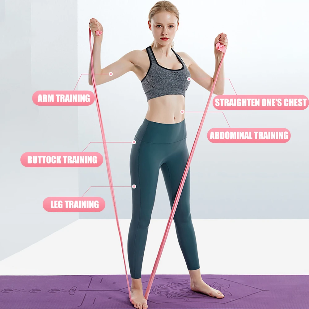 Fascia Elastica per Yoga e Pil - Yoga Fitness Resistance Band recensione e prezzo